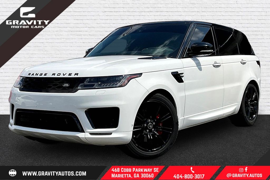 White 2022 Land Rover Range Rover Sport SUV / Crossover All-Wheel Drive 8-Speed Automatic