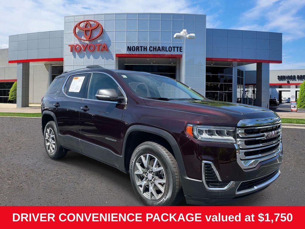 Red Mahogany Metallic 2021 GMC Acadia SLE FWD SUV / Crossover Front-Wheel Drive 9-Speed Automatic
