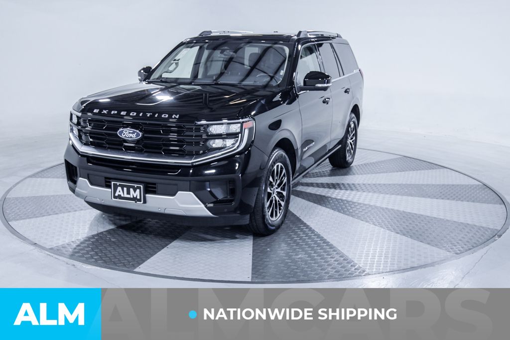 Used 2025 Black Ford Platinum image 2