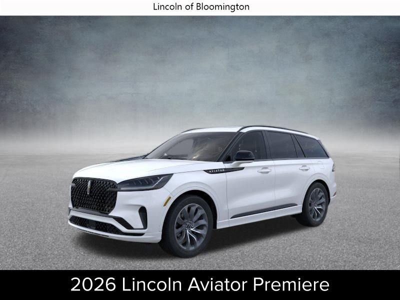 White Metallic 2026 Lincoln Aviator SUV / Crossover All-Wheel Drive Automatic