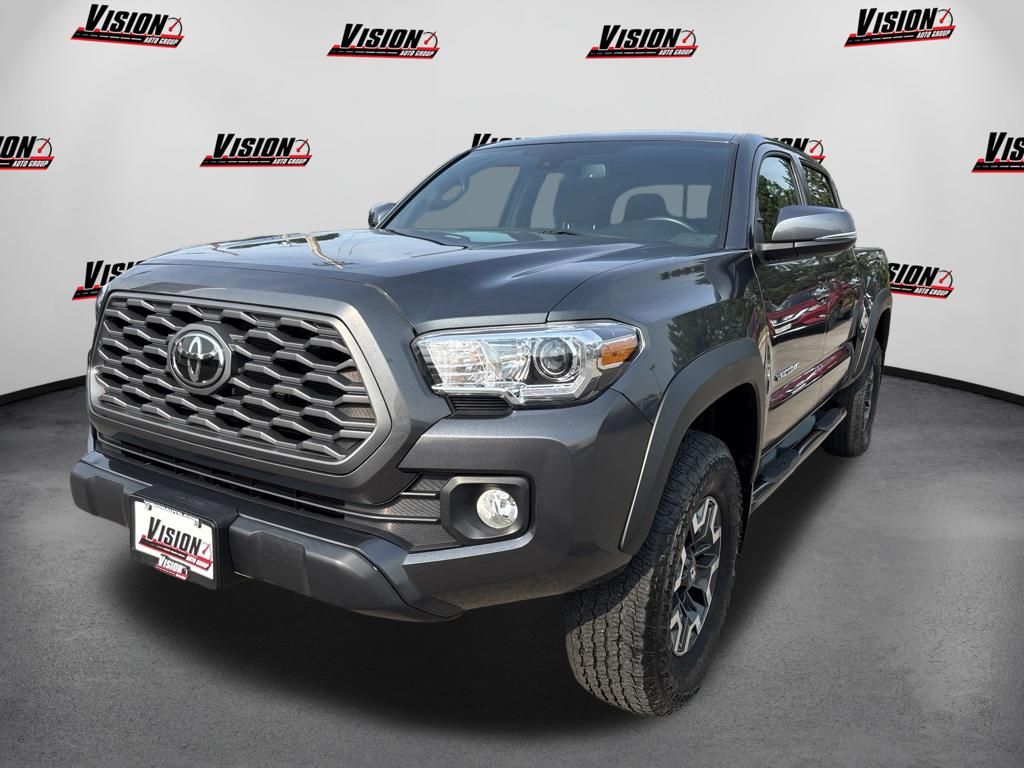 Magnetic Gray Metallic 2022 Toyota Tacoma Pickup Truck Four-Wheel Drive 6-Speed Automatic