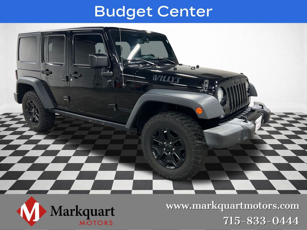 Black Clearcoat 2017 Jeep Wrangler SUV / Crossover Four-Wheel Drive 5-Speed Automatic