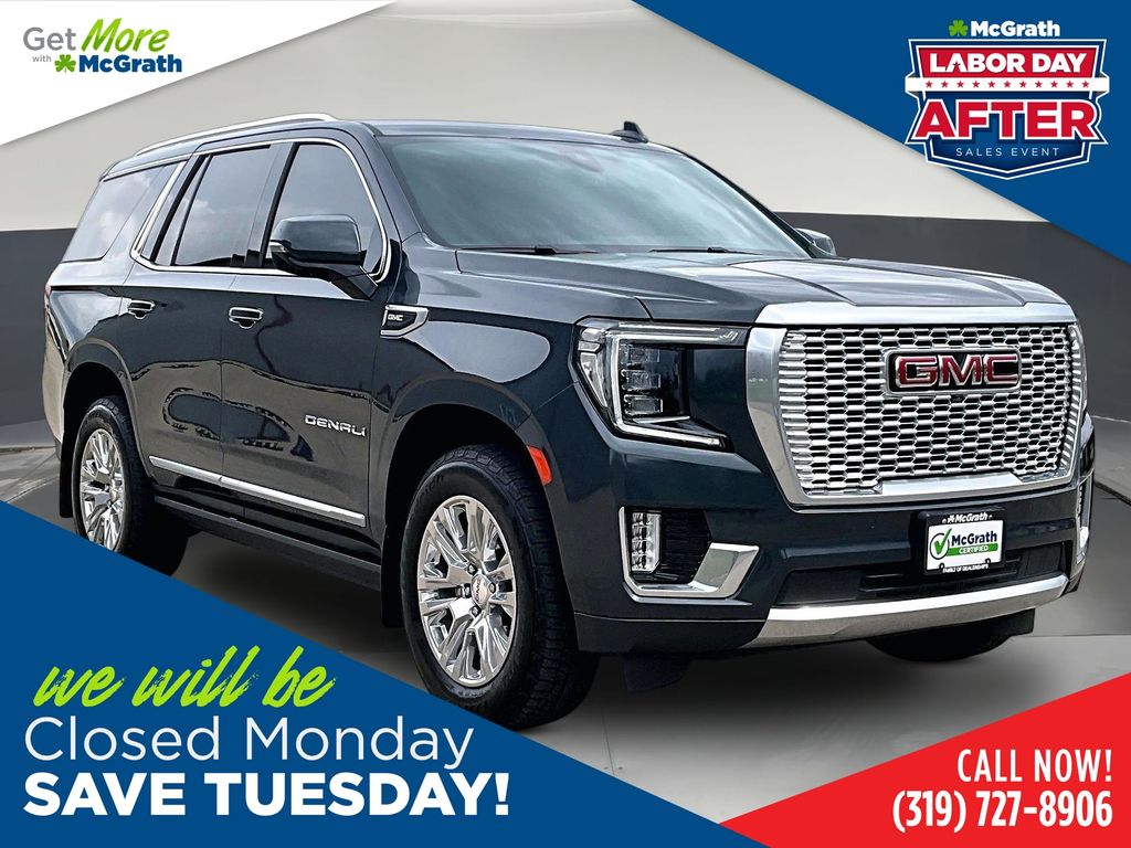 Hunter Metallic 2022 GMC Yukon SUV / Crossover Four-Wheel Drive