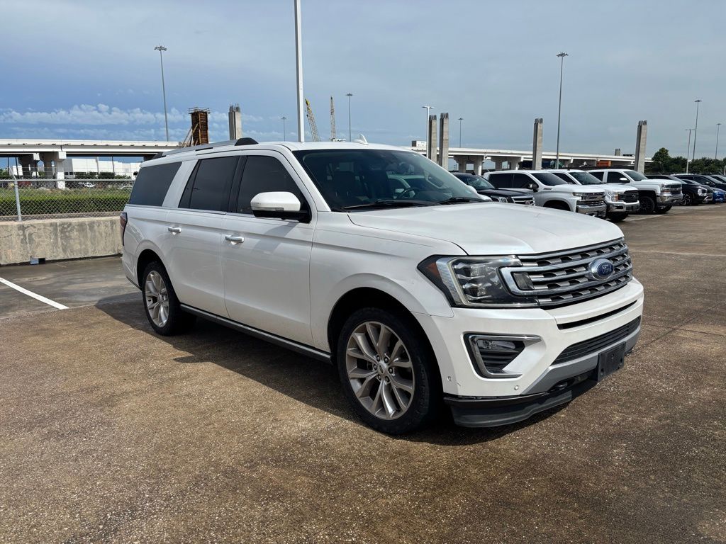 2019 Ford Expedition Max Limited White at Emmons Autoplex
