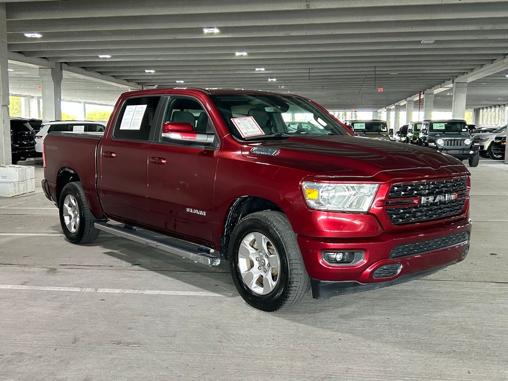 Used 2022 Delmonico Red Pearlcoat Ram Big Horn/Lone Star image 7