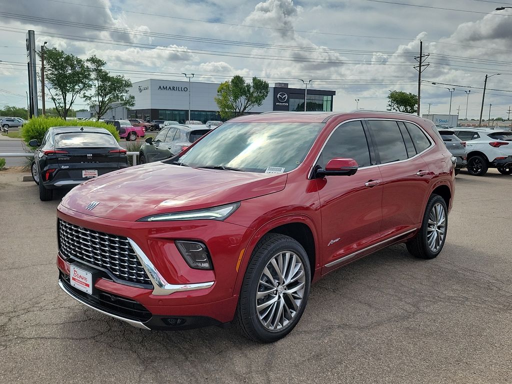 2026 Buick Enclave Avenir Red at Brown Buick GMC