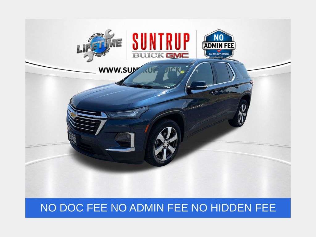 Northsky Blue Metallic 2023 Chevrolet Traverse SUV / Crossover Front-Wheel Drive 9-Speed Automatic