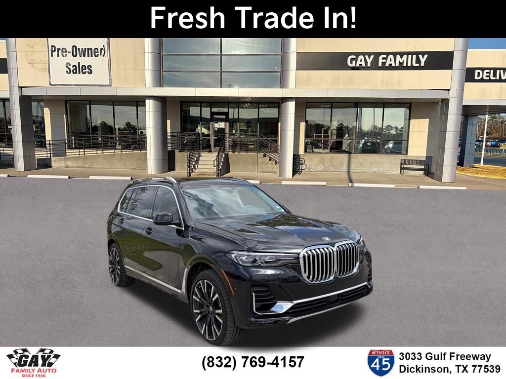 Black Sapphire Metallic 2019 BMW X7 xDrive50i AWD SUV / Crossover All-Wheel Drive 8-Speed Automatic