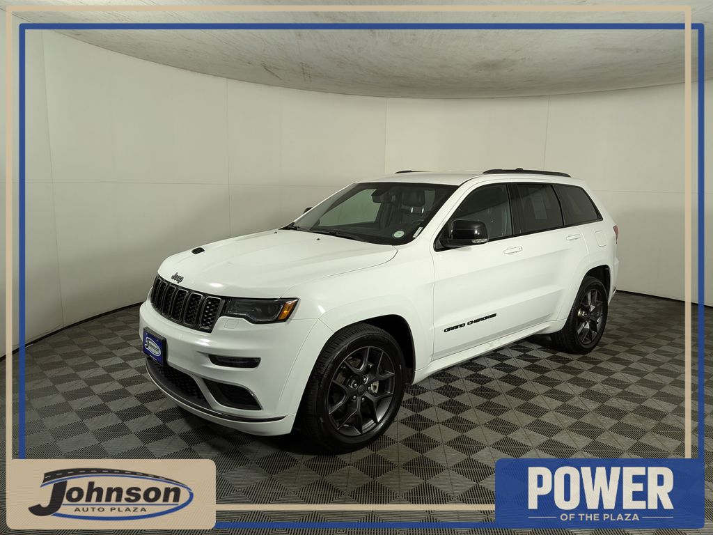 Bright White Clearcoat 2019 Jeep Grand Cherokee SUV / Crossover Four-Wheel Drive 8-Speed Automatic