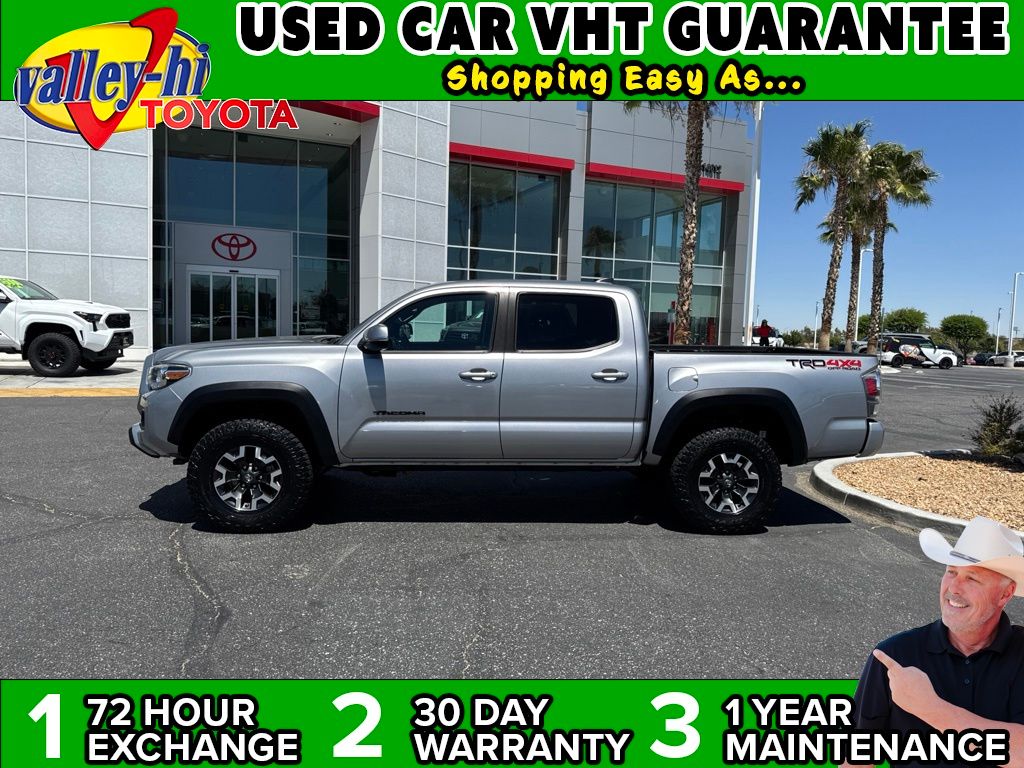 Silver Sky Metallic 2020 Toyota Tacoma Pickup Truck Four-Wheel Drive 6-Speed Automatic