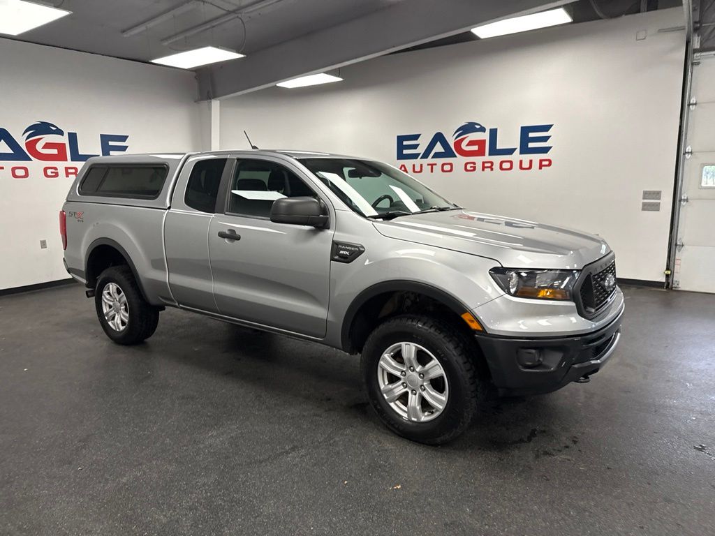 Silver Metallic 2020 Ford Ranger Pickup Truck Four-Wheel Drive Automatic