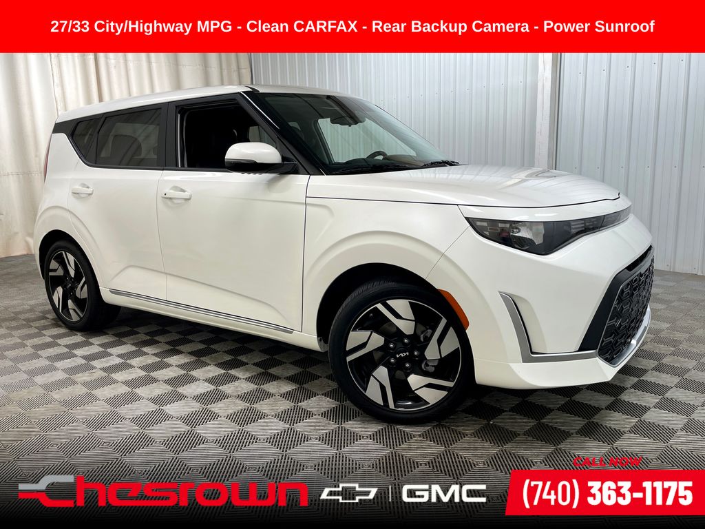 Snow White Pearl 2025 Kia Soul SUV / Crossover Front-Wheel Drive Continuously Variable Transmission