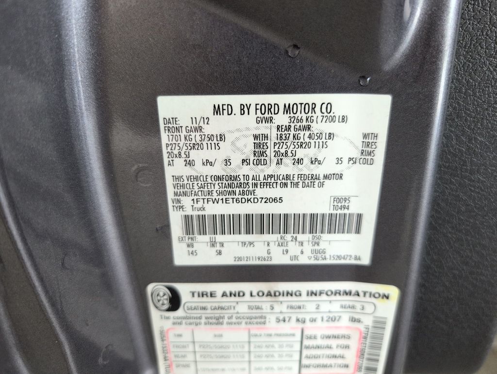 Used 2013 Gray Ford FX4 image 37