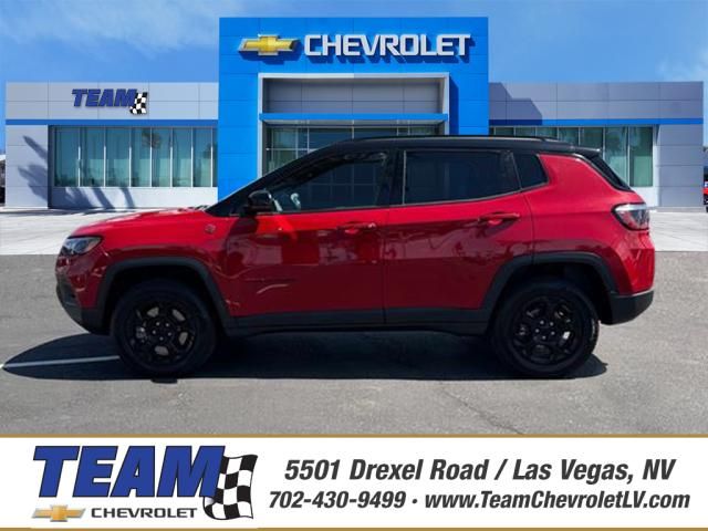 Red Hot Pearlcoat 2024 Jeep Compass Trailhawk 4WD SUV / Crossover Four-Wheel Drive 8-Speed Automatic