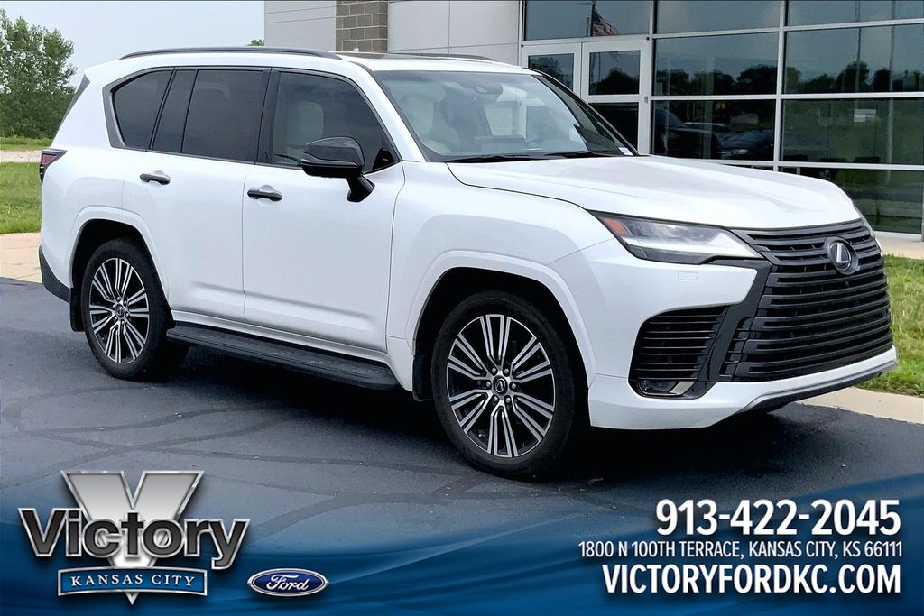 Eminent White Pearl 2023 Lexus LX SUV / Crossover All-Wheel Drive Automatic