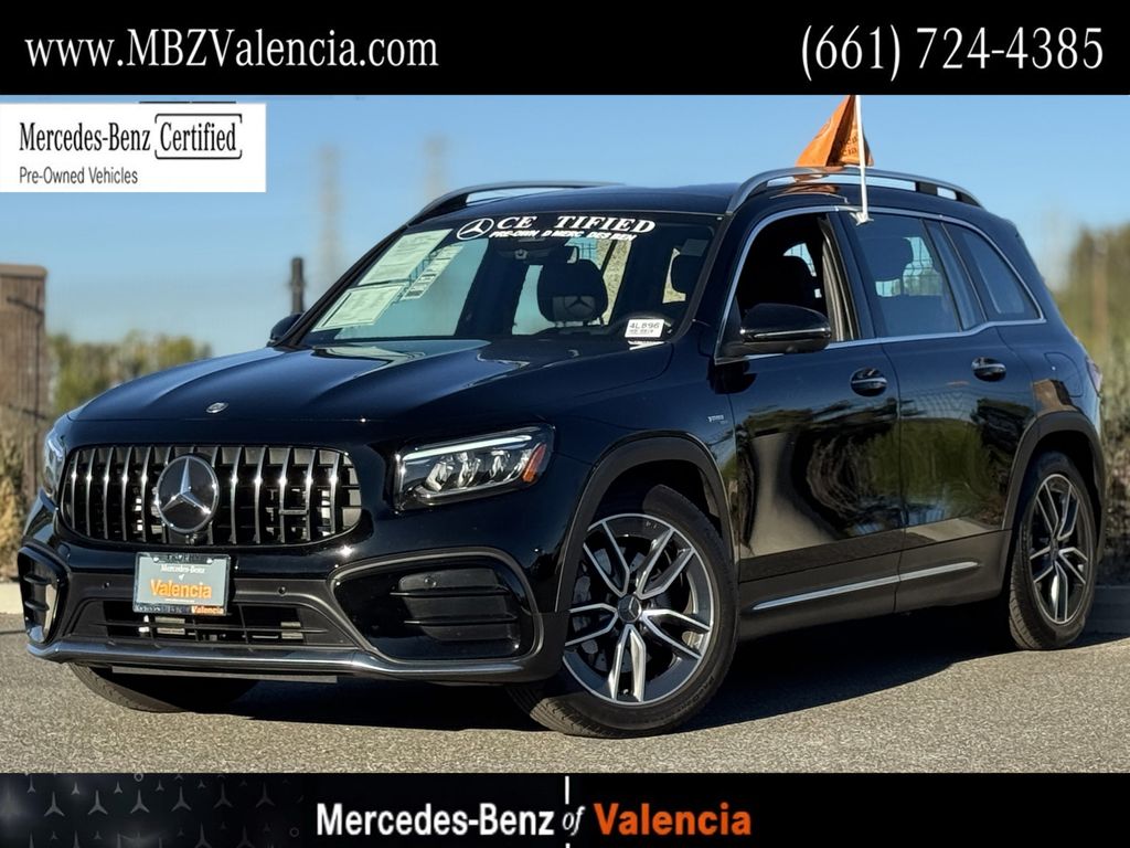 Night Black 2025 Mercedes-Benz GLB SUV / Crossover All-Wheel Drive 8-Speed Automatic