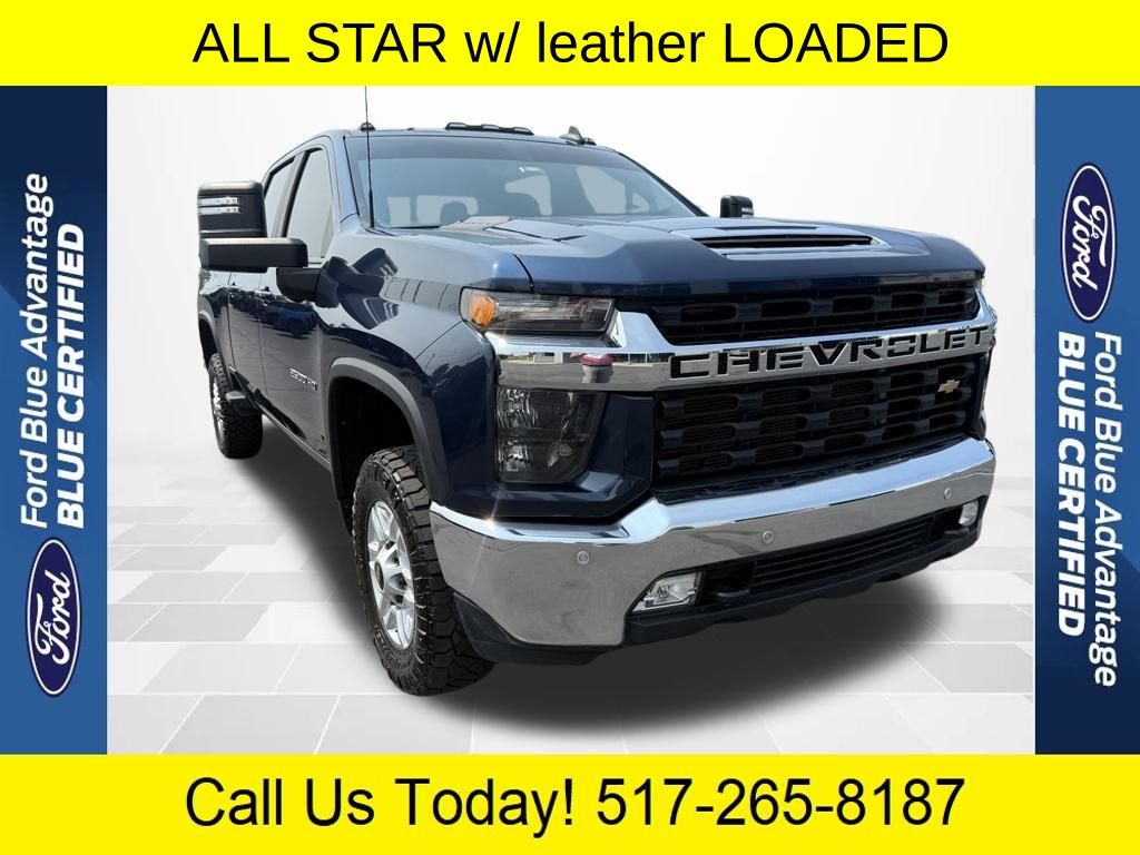 Northsky Blue Metallic 2022 Chevrolet Silverado 2500HD Pickup Truck Four-Wheel Drive 6-Speed Automatic