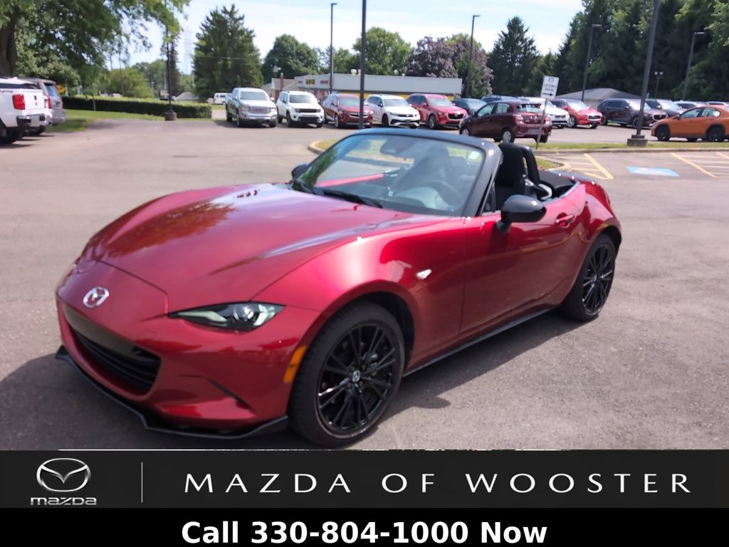 Soul Red Crystal Metallic 2026 Mazda MX-5 Miata Club RWD Convertible Rear-Wheel Drive 6-Speed Manual