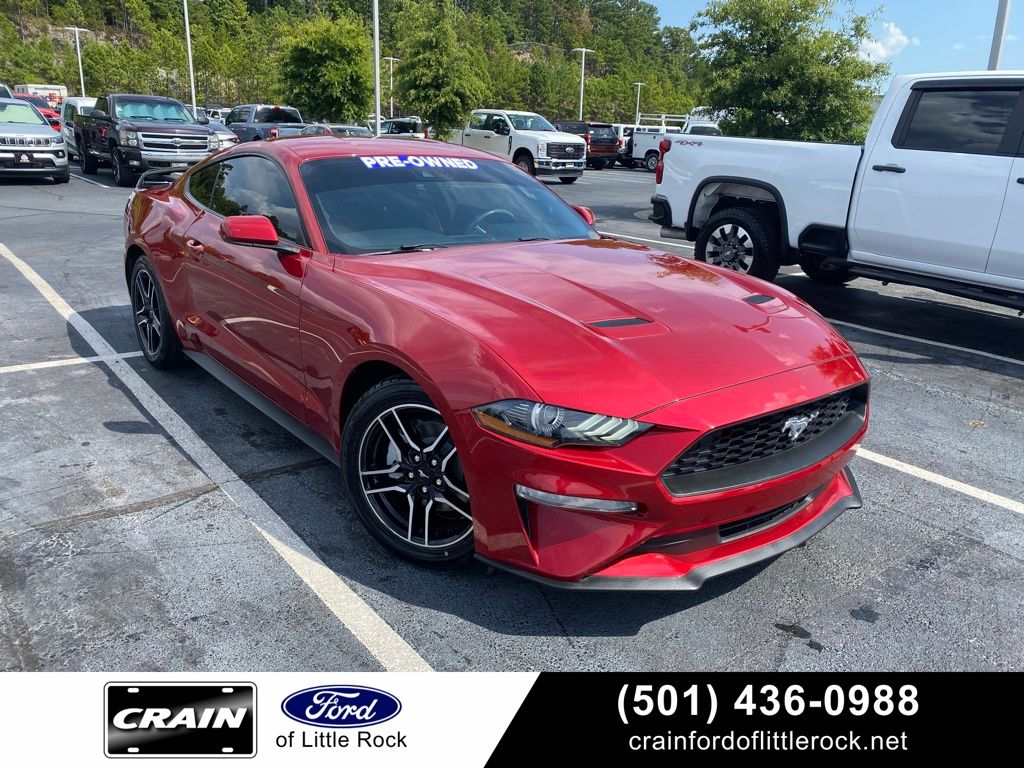 Rapid Red Metallic Tinted Clearcoat 2022 Ford Mustang Coupe Rear-Wheel Drive Automatic