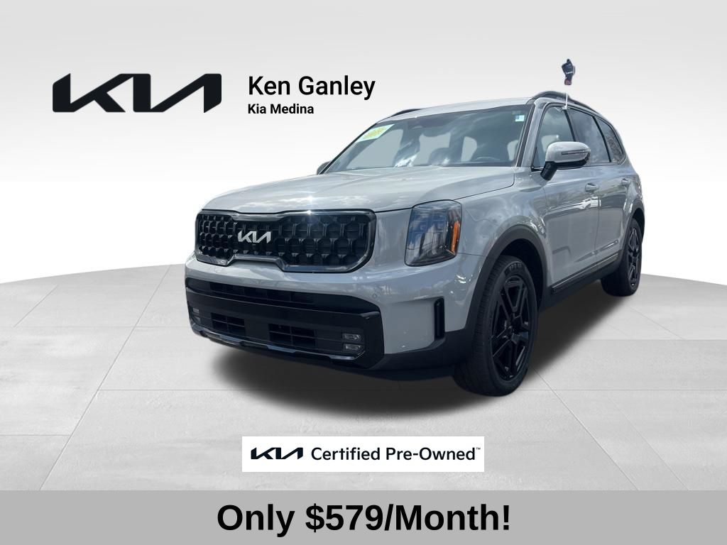 Wolf Gray 2024 Kia Telluride SX X-Line AWD SUV / Crossover All-Wheel Drive 8-Speed Automatic