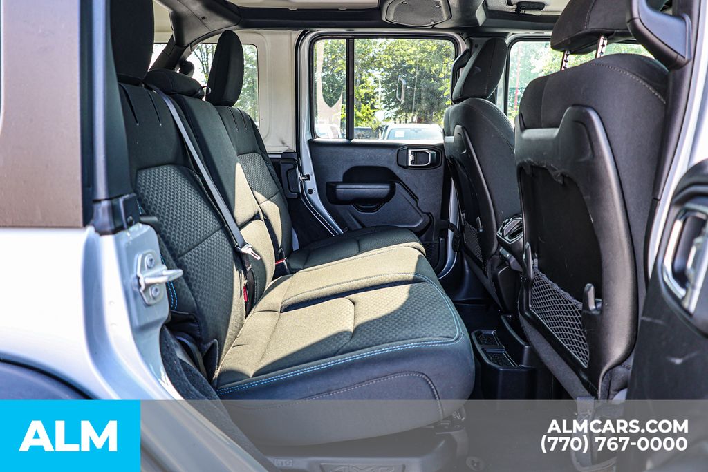 Used 2024 Silver Jeep Rubicon 4xe image 22