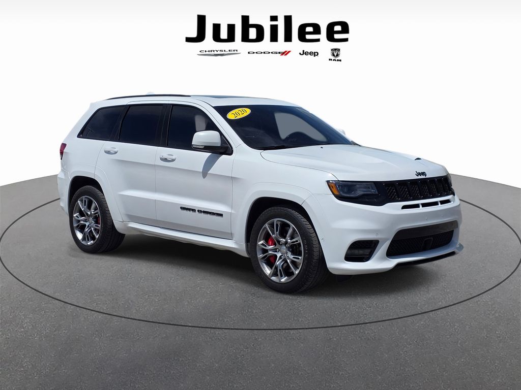 White (Ivory 3-Coat) 2020 Jeep Grand Cherokee SRT 4WD SUV / Crossover Four-Wheel Drive 8-Speed Automatic