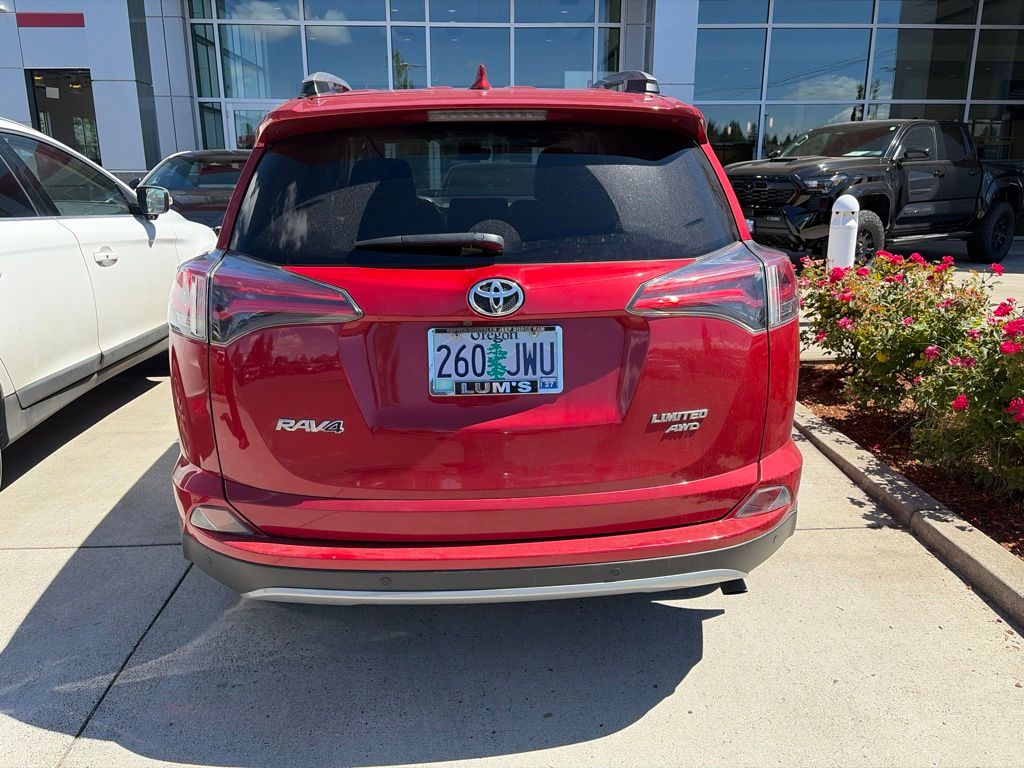 Barcelona Red Metallic 2017 Toyota RAV4 SUV / Crossover All-Wheel Drive 6-Speed Automatic