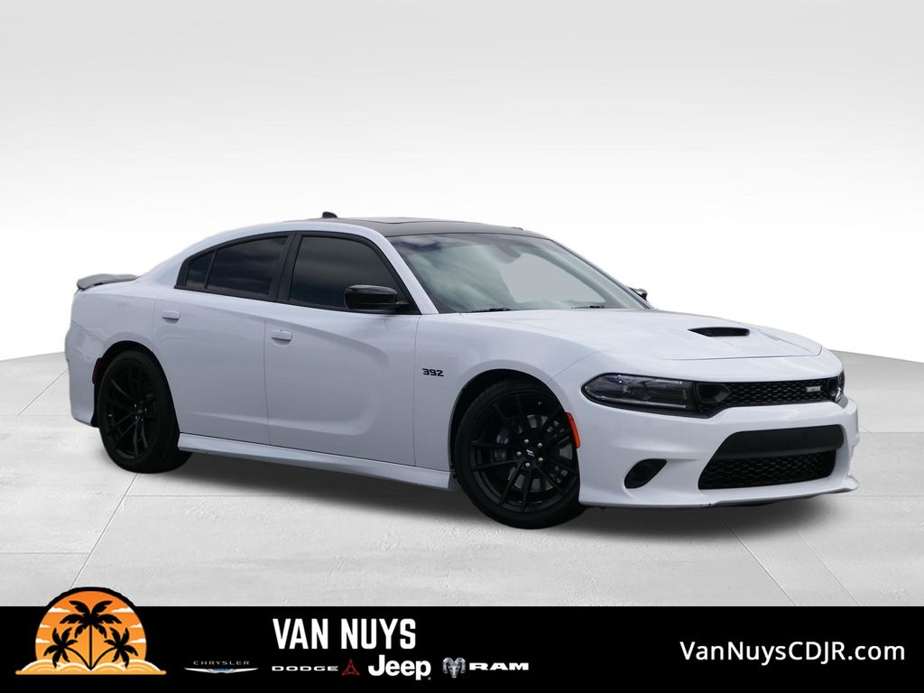 White Knuckle Clearcoat 2023 Dodge Charger Sedan Rear-Wheel Drive 8-Speed Automatic