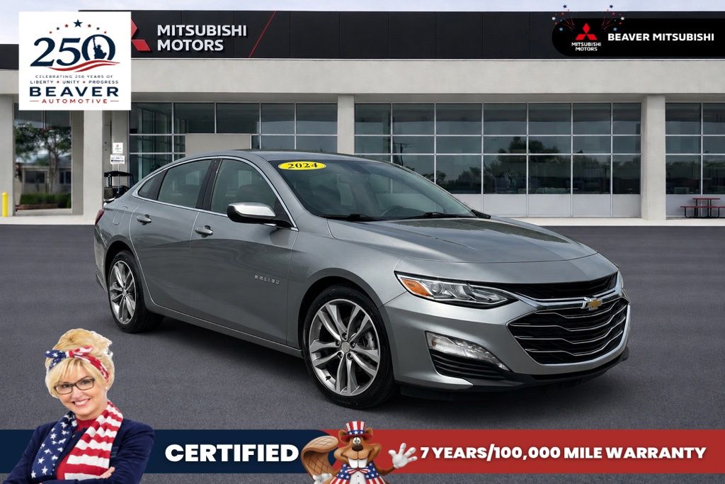 Sterling Gray Metallic 2024 Chevrolet Malibu Sedan Front-Wheel Drive Continuously Variable Transmission