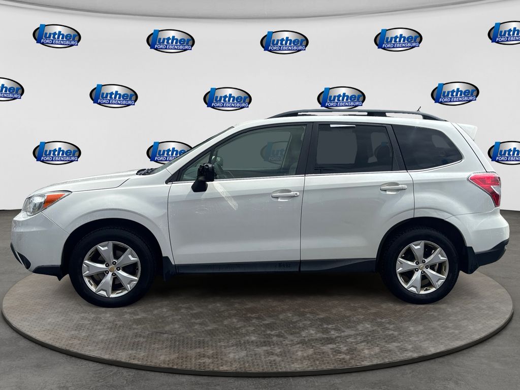 2015 Subaru Forester 2.5i Limited White at Subaru and VW of Moon Township