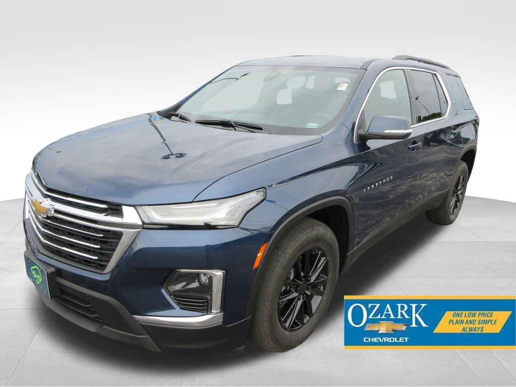 Northsky Blue Metallic 2023 Chevrolet Traverse SUV / Crossover Four-Wheel Drive 9-Speed Automatic