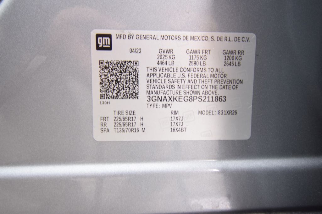 used 2023 Chevrolet Equinox car, priced at $18,000