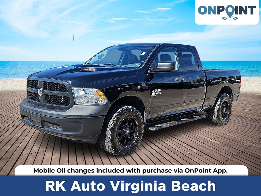 Diamond Black Crystal Pearlcoat 2020 RAM 1500 Pickup Truck Four-Wheel Drive 8-Speed Automatic