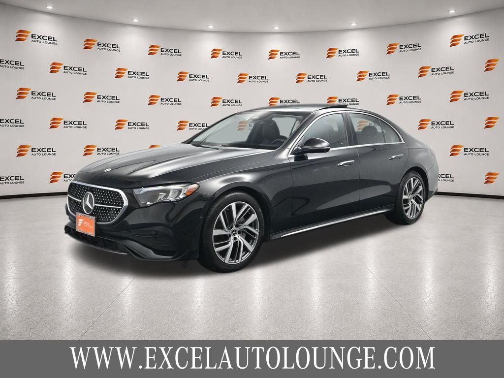 Black 2025 Mercedes-Benz E-Class Sedan Rear-Wheel Drive 9-Speed Automatic