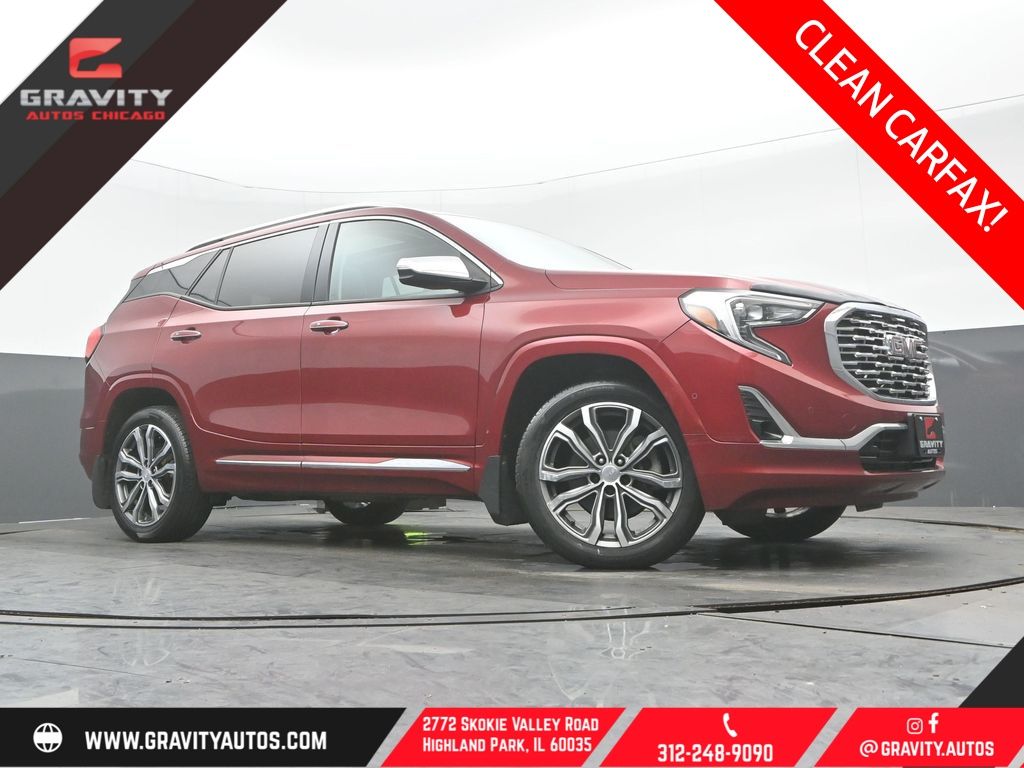 Red Quartz Tintcoat 2018 GMC Terrain Denali AWD SUV / Crossover Four-Wheel Drive 9-Speed Automatic