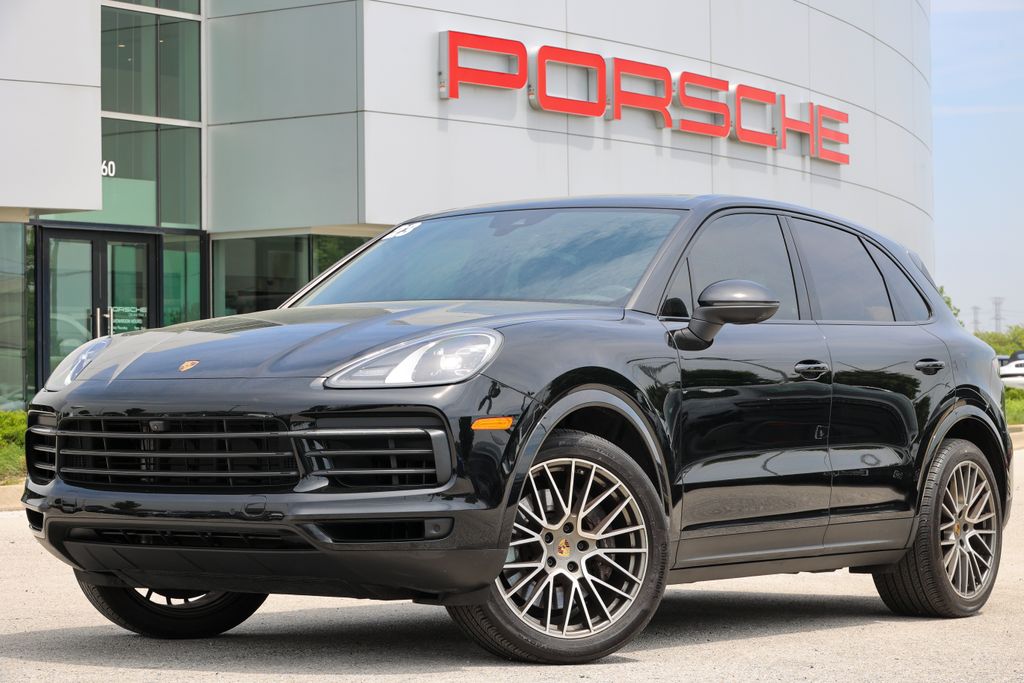 Chromite Black Metallic 2023 Porsche Cayenne SUV / Crossover All-Wheel Drive 8-Speed Automatic