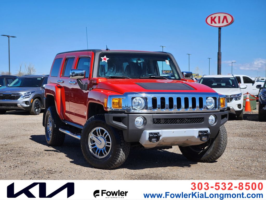 Solar Flare Metallic 2008 Hummer H3 Alpha SUV / Crossover Four-Wheel Drive 4-Speed Automatic Overdrive