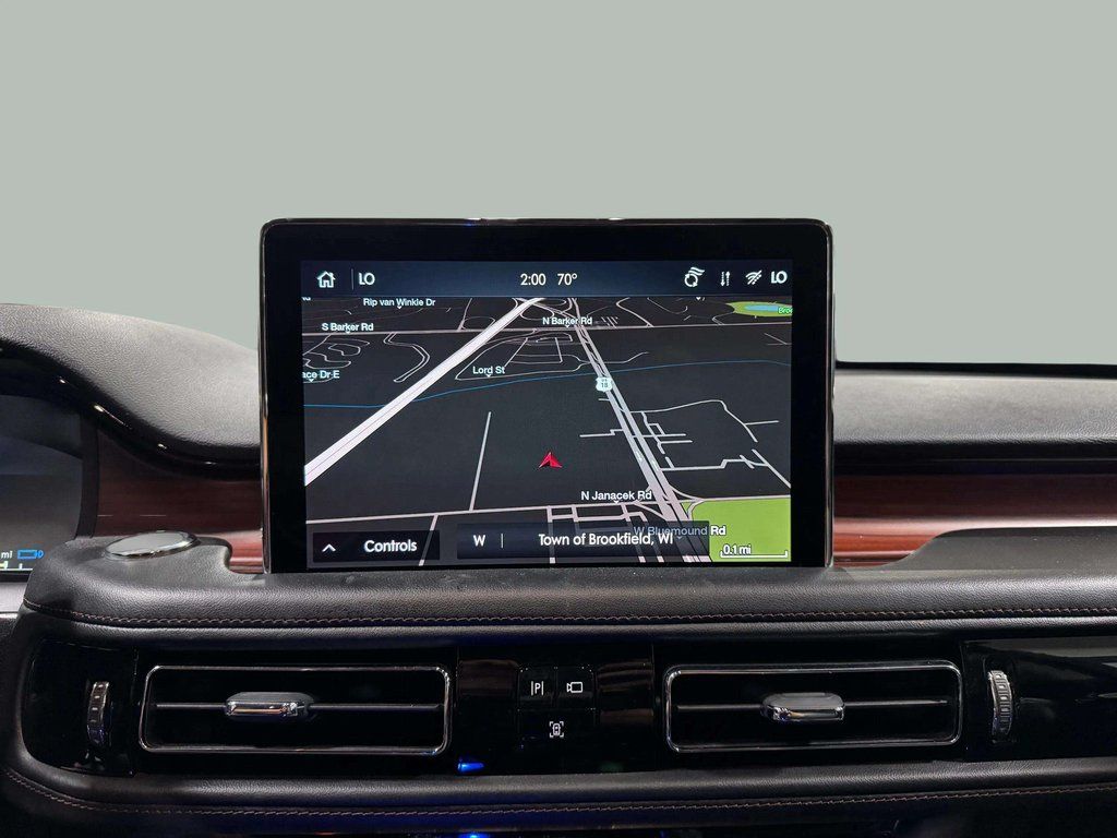 Certified Used 2022 Infinite Black Metallic Clearcoat Lincoln Grand Touring image 7