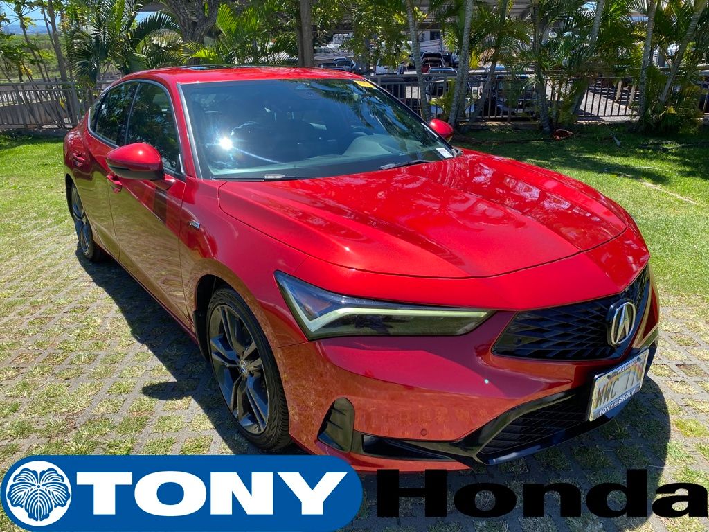 Red 2023 Acura Integra FWD with Technology and A-SPEC Package Sedan Front-Wheel Drive Continuously Variable Transmission