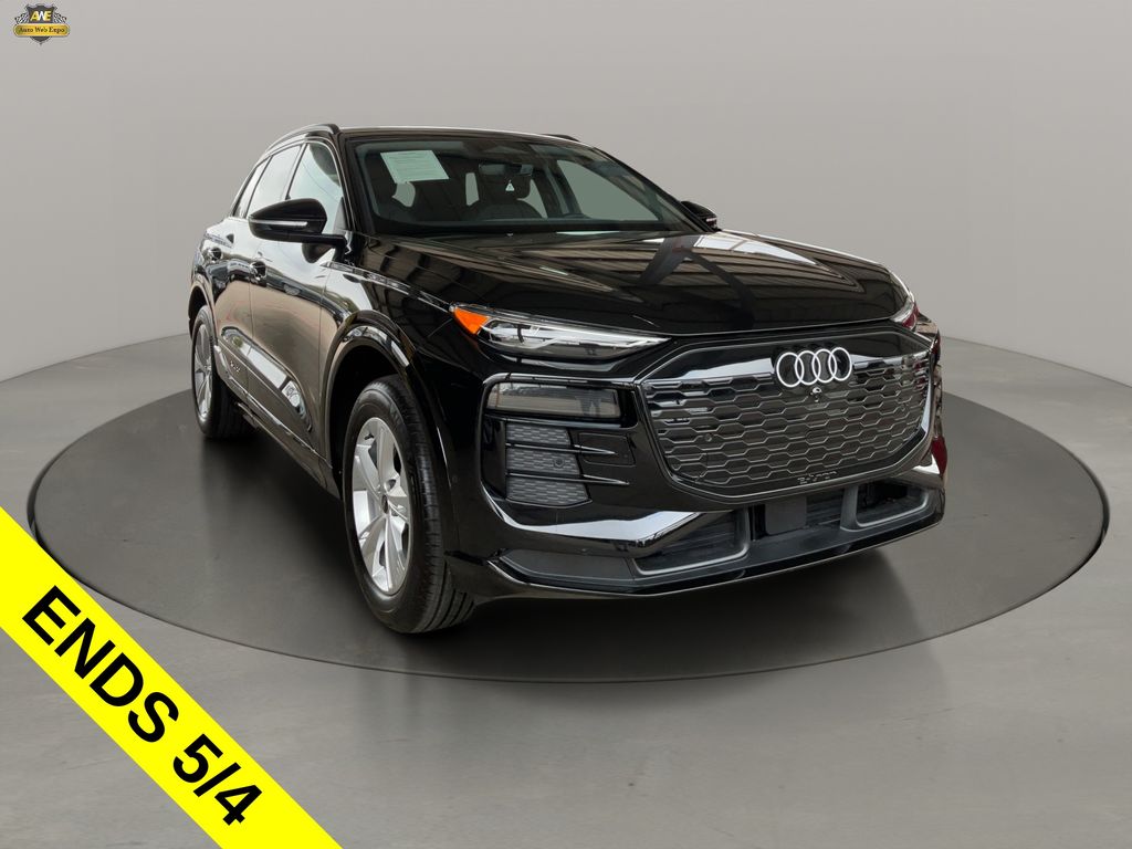 Mythos Black Metallic 2025 Audi Q6 e-tron Premium RWD SUV / Crossover Rear-Wheel Drive Automatic