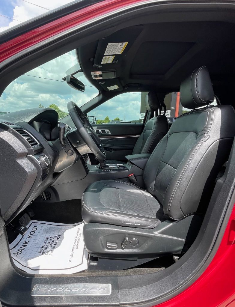2018 Ford Explorer Limited Red at Bayway Cadillac of The Woodlands