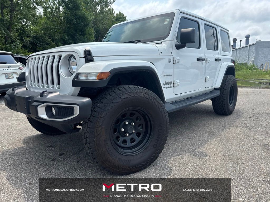 Bright White Clearcoat 2022 Jeep Wrangler SUV / Crossover Four-Wheel Drive 6-Speed Manual