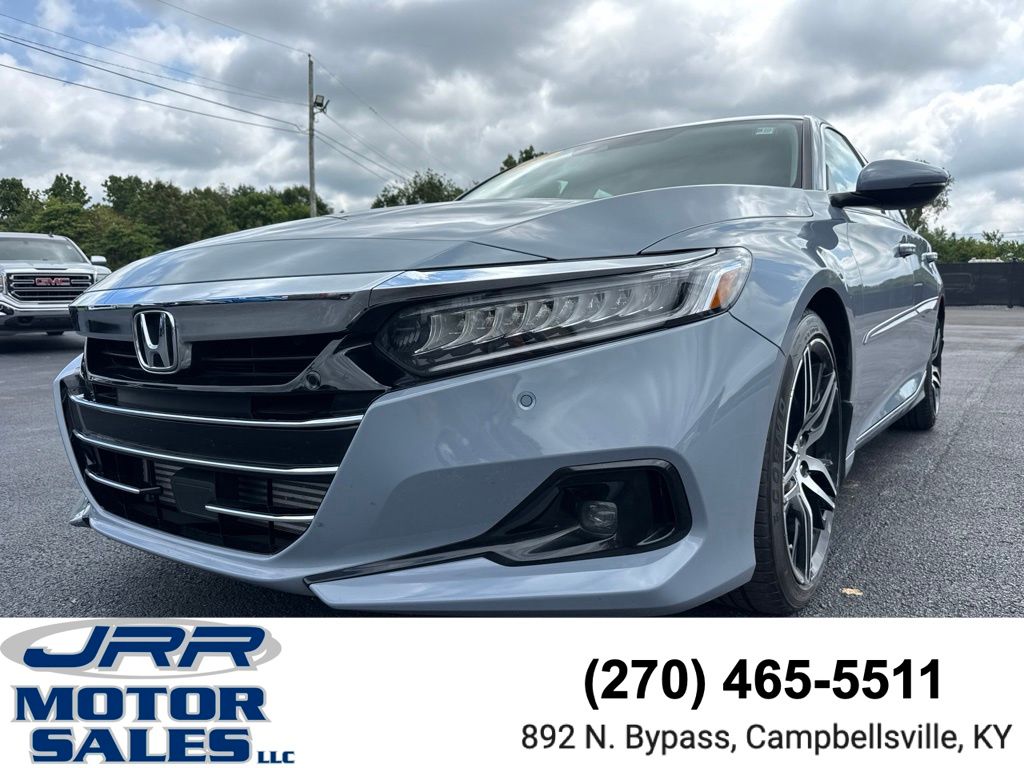Gray 2022 Honda Accord Sedan Front-Wheel Drive Automatic