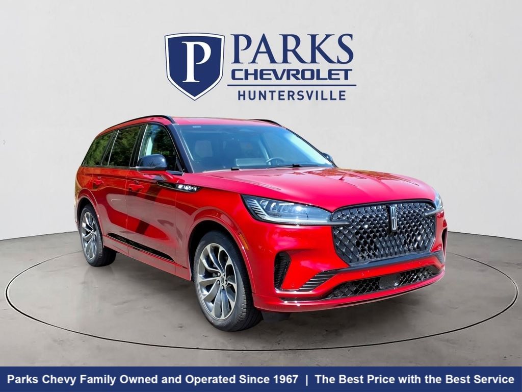 Red Carpet Tinted Clearcoat 2025 Lincoln Aviator SUV / Crossover Rear-Wheel Drive Automatic