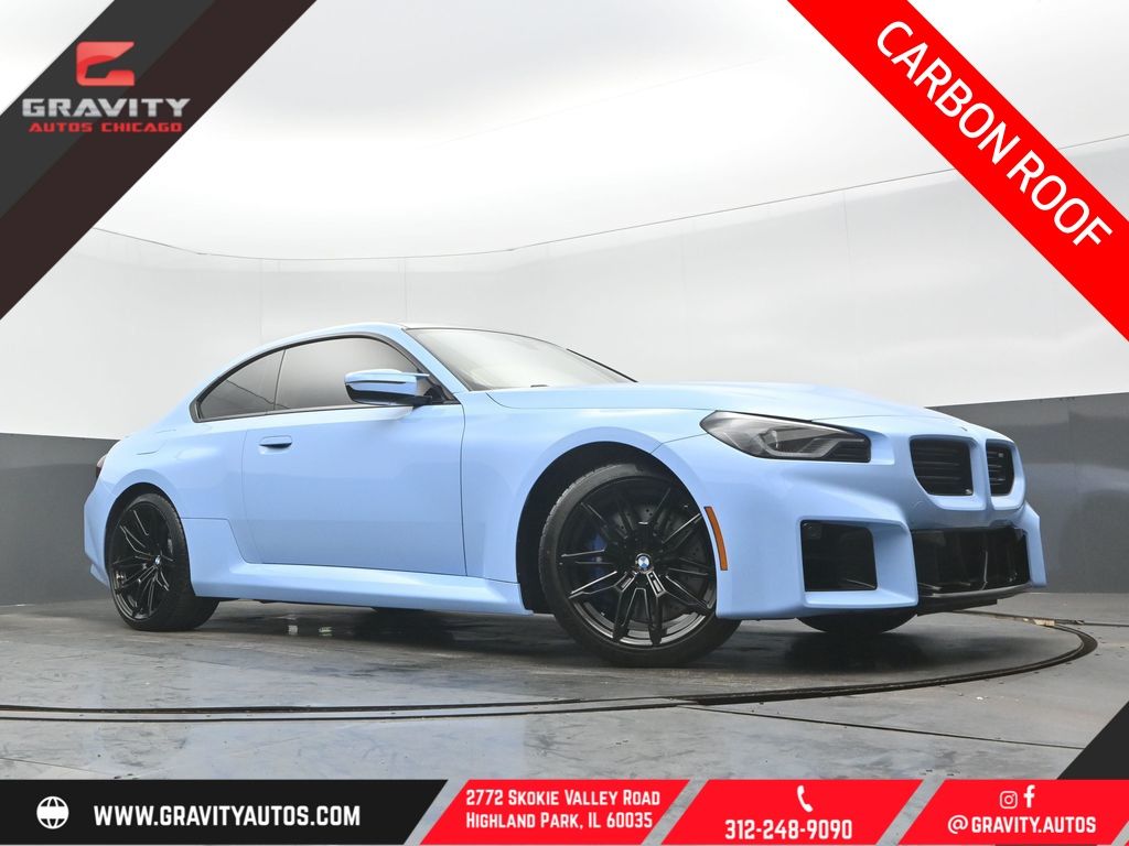 Zandvoort Blue 2023 BMW M2 RWD Coupe Rear-Wheel Drive 6-Speed Manual