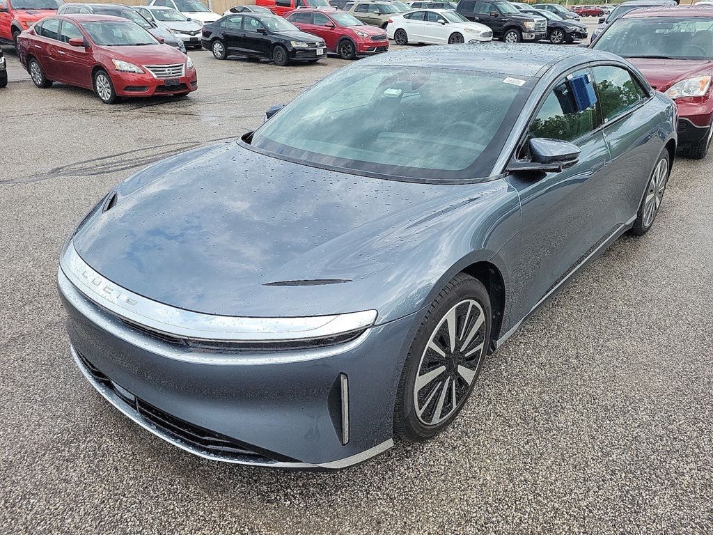 Quantum Gray Metallic 2024 Lucid Air Sedan All-Wheel Drive 1-Speed Automatic
