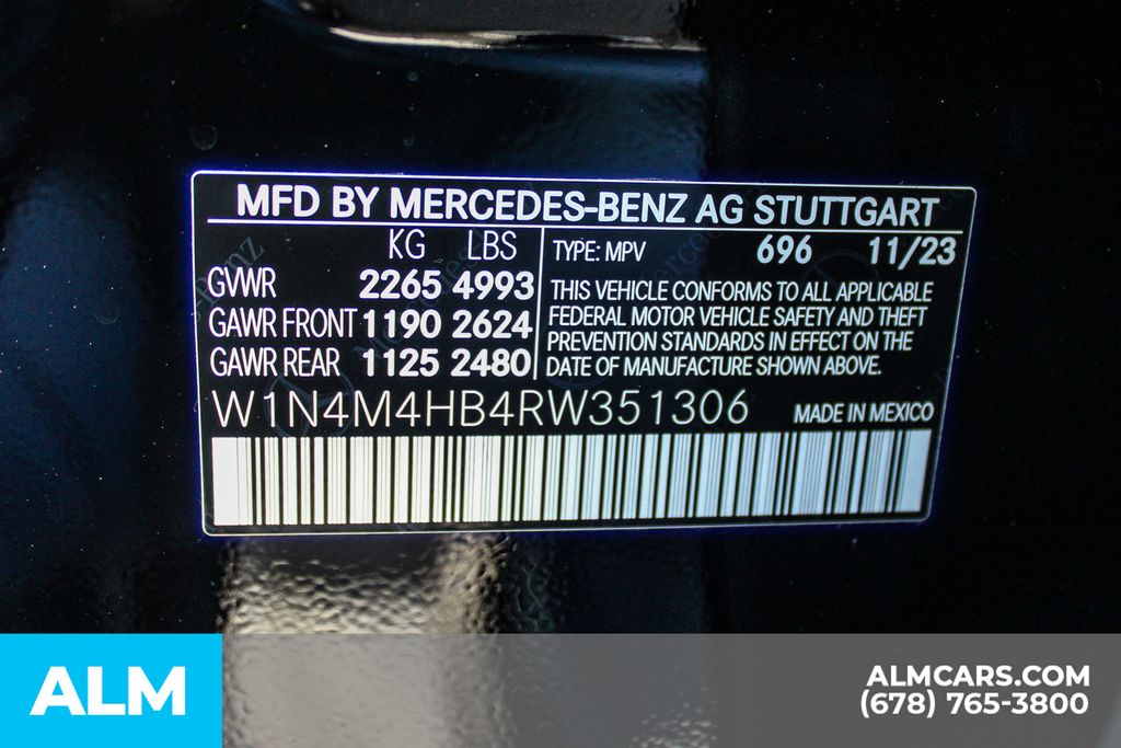 Used 2024 Black Mercedes-Benz GLB 250 image 42