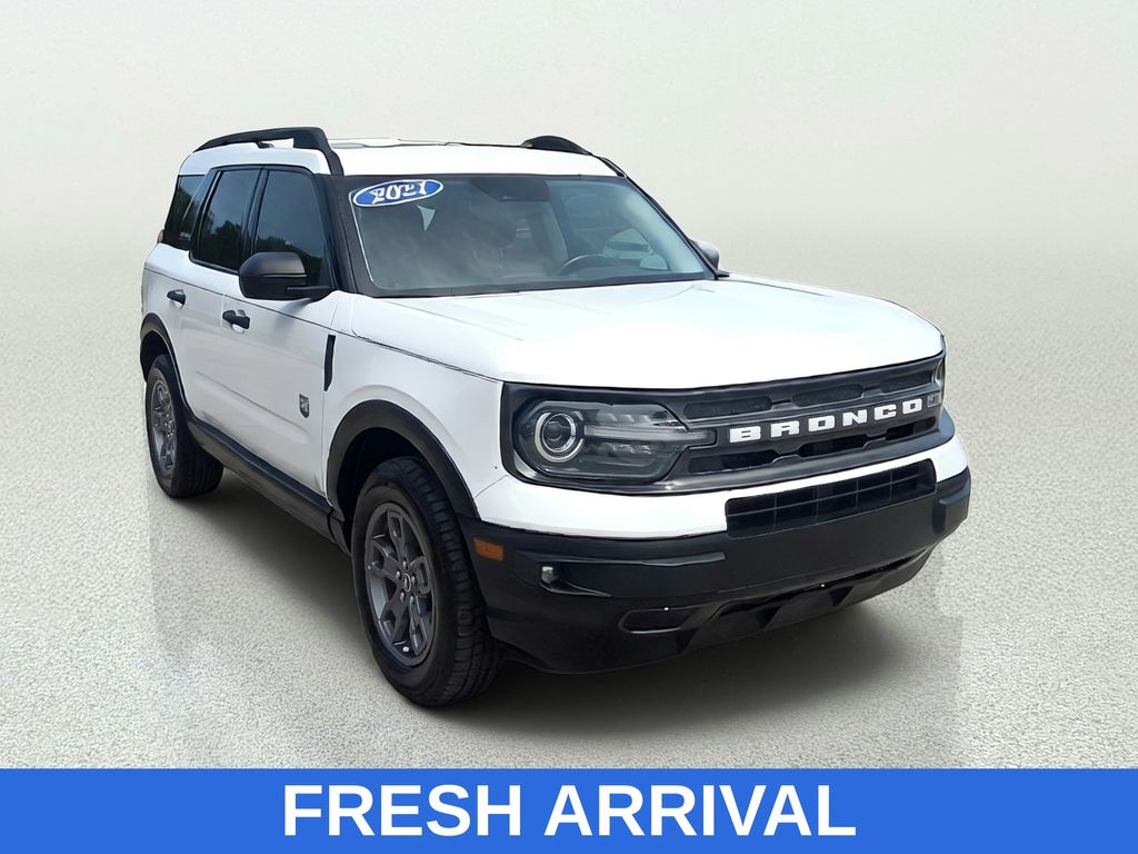 Oxford White 2021 Ford Bronco Sport SUV / Crossover All-Wheel Drive 8-Speed Automatic