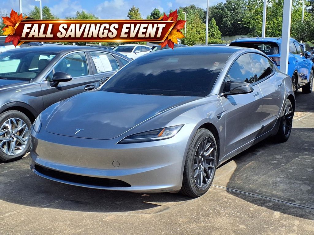 2025 Tesla Model 3 Long Range Gray at Big Star Chrysler Jeep Dodge Ram 