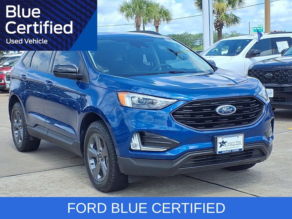 2024 Ford Edge SEL Blue at Classic Elite Chevrolet Hwy 6